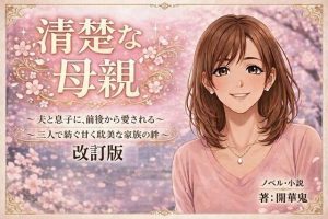 清楚な母親 〜夫と息子に、前後から愛される〜 〜三人で紡ぐ甘く耽美な家族の絆〜 改訂版｜【開華鬼】