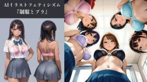 AIイラストフェティシズム『制服とブラ』|【AI-taste(エーアイテイスト)】